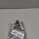 2 Pack Door Stop Alarm, Door Stopper with 120DB Security Alarm, Floor Wedge Door Stop Siren, Door Security Devices for Traveling, Apartment, Hotel and Home, Black