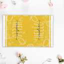 Spring Summer Hydrangeas Lemons Kitchen Towels, Hello Sunshine Dish Towels Set of 2, Spring Floral Holiday 18 x 26 Inch Hand Towel Quick Drying Dishcloth Decor for Kitchen Bathroom Home