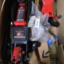 DNA MOTORING TOOLS-00280 Low Profile Hydraulic Trolley Service/Floor Jack Combo with 2 Ratchet Jack Stands, 2 Ton (4000 lbs) Capacity