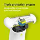 Philips Norelco OneBlade Skin Protect Replacement Blade, for OneBlade Electric Shaver and Trimmer, Durable Stainless Steel, Trim and Shave with Extra Skin Protection, 2 Count, QP229/80