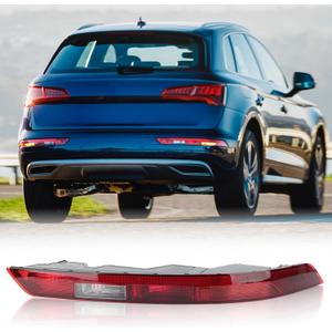 Rear Bumper Light Compatible with 2018 2019 2020 2021 Audi Q5 US Version Rear Bumper Reflector Lower Tail Light Replaces 80A945070A Right Passenger Side
