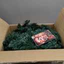 2-Pack 9FT Lighted Christmas Garland, Prelit Christmas Garland with Lights Battery Operated, Artificial Xmas Decorations Holiday Decor for Stairs Door Indoor Fireplace Garlands