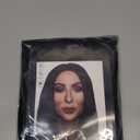 ALLAURA Compatible with Morticia Wig  32" Long Straight Black Wig for Women  Ideal for Cher Costume, Witch Look, 70s Disco, Halloween, Morticia Addams Cosplay, Glam Party, Retro or Gothic Outfits