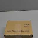 Aignis 24 Flameless LED Floating Candles, 3-Inch Plastic Battery Operated Tealights, Glow Time Over 120 Hours, Cozy Romantic White Light, Suitable for Pool/Bathtub/Hot Bath/Wedding Centerpiece Decor