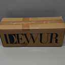 Pre-Lit Artificial Christmas Tree, Warm White Lights, Colorful Lights, Includes Stand, 4 feet (White)