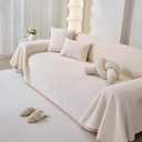 Non Slip Couch Covers for Cushion Couch Sofa, Pet Friendly Sofa Covers Washable, Heavy Duty Scratch Resistant Furniture Cover for Dogs, 71" x 91"