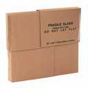 BOX USA Large Mirror Box 30L x 3.5W x 40H (1-Pack), Cardboard Boxes Perfect for Moving, Storing, Packing & Shipping, Ideal for TV's, Picture Frames, Mirrors & Art