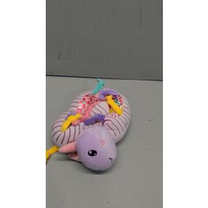 Baby Infant Musical Stuffed Animal Soft Toy with Multi-Sensory Crinkle, Rattle & Textures,Baby Girl Toy Birthday Gift for 0 3 6 9 12 Months+,Caterpillar,Purple