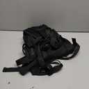 Helteko Backseat Car Organizer, Kick Mats Back Seat Protector with Touch Screen Tablet Holder, Back Seat Organizer for Kids, Travel Accessories with 9 Storage Pockets 2 Pack, Black