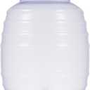 5 Gallon Jug with Spout-Mexican Vitrolero Tapadera Aguas Frescas-Water Juice Beverage Dispenser- 20 L Clear Container-BPA Free Food Grade Plastic (Top Color Will Vary)