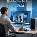 Cable Matters [VESA Certified] 80Gbps DisplayPort 2.1 Cable - 6.6ft / 2m, DP80 Cable with 16K 60Hz, 8K 240Hz, 4K 240Hz, FreeSync, G-SYNC and HDR for Gaming Monitor, PC, RTX 4080/4090, RX 7900, Black