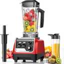 Smoothie Blender, Powerful Blenders for Kitchen with 1800-Watt Motor, 70 Oz Large Capacity and BPA-Free Containers, Countertop Blender for Smoothies, Ice Crushing & Frozen Drinks, Red