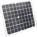 CHANCS Monocrystalline Solar Panels 10W 12V Solar Panel for Home Outdoor Lights RV Camping Blink Outdoor Camera Generators