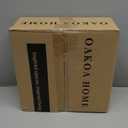 OAKOA Large Decorative Bowl - White Decorative Bowls for Home Decor - Organic Modern Home Decor Bowl - Concrete Ruffle Bowl Decor - Fluted Bowl - Scalloped Bowl