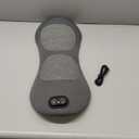 3 in 1 Electric Lumbar Support Pillow with Adjustable Height for Bed and Chair, Back Massager with Heat, Back Massager for Pain Relief Deep Tissue, Electric Lumbar Pillow with Heat Vibration Traction