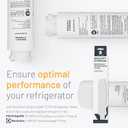 Smart Choice SCWFTCTO1 Refrigerator Water & Ice Filter, Genuine Replacement for Frigidaire EPTWFU01 PureSource Ultra II and Electrolux EWF02 PureAdvantage