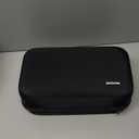 Hard Shell Diabetes Bag Insulin Cooler Case Cool Storage with Temperature Display for Temperature-Sensitive Medical Supplies (Black)