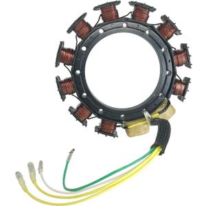 Stator For Mercury 174-2075K2 Outboard 30,40,50,55,60,65,75,80,90,100,115,120 HP 398-832075A21,832075A5,832075A17,832075A4 16-Amp 2,3,4 Cylinder 2-Stroke Force