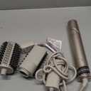 Shark HD430 FlexStyle Air Styling & Drying System, Powerful Hair Dryer Brush & Multi-Styler with Auto-Wrap Curlers, Paddle Brush, Oval Brush, Concentrator Attachment, Stone