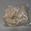 DELIMIRA Women's Front Closure Bras Posture Full Coverage Plus Size Underwire Unlined Back Support Plunge Seamless Bra B-H (Beige, XL)