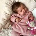 Zero Pam Full Silicone Baby Doll-20'' Reborn Baby Dolls Silicone Full Body, Anatomically Correct Girl, Realistic Babys Doll, Real Life Reborn Dolls with Accessories