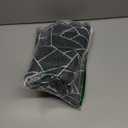 SAVUK Ironing Board Cover and Pad Standard Size 15x54 inch Extra Heavy Duty Thick Padding, Heat Reflective, Non Stick Scorch and Stain Resistant (Geometric Grey, 15" x 54")