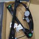 BDFHYK 741-877 Power Window Regulator with Motor Front Right Compatible with Jaguar S-Type 2000-2002, Lincoln LS 2000-2002