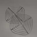 for Replacement Basket Rack Crispi Air Fryer FN101 20 x 20 x 2 cm Food-Grade 304 for Stainless Steel, Dishwasher Safe, Silver, 2Pack