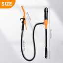 Portable Power Battery Pump, Battery Operated Electric Siphon Pump Water Transfer Pump, Easy to Use Manual Portable Fuel Pump and on-Spill Design Transfer Pump for Fuel, Diesel, Water