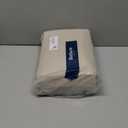 Bedsure 100% Washed Cotton Duvet Cover Oversized King - Linen Grey Minimalist Duvet Cover Linen Like - GentleSoft Plain Simple Bedding Set with 2 Pillow Shams (Linen Grey, Oversized King, 120"x98") 