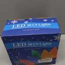 HAYATA Multi Color C9 Big Bulbs Classic Christmas Lights 50 LED 32ft Indoor Outdoor Home Yard Xmas Tree Decorations (Multi Color - 50LED)