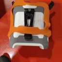 MRDIYFUN 16000mAh Waist Fan Portable Rechargeable Wearable Fan Hand Free, 6-40hours Wearable Cooler Fan for Traveling Working Outdoor Office (Grey and White)