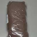 Women's Wide Leg Ribbed Knit Pants Drawstring Waist Low Rise Casual Long Trousers (Medium Brown)