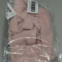 PRETTYGARDEN Women Spring Sweatsuits Two Piece Sets Mock Neck Long Sleeve Knit Tops Wide Leg Pants Lounge Set Travel Outfits (Small, Pink)