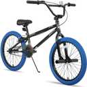 JOYSTAR Brockway Freestyle Kids BMX Bikes 20" 24" Kids Bicycles for 6-14 Years Old Boys Girls and Beginner-Level Riders 2 Pegs Multiple Colors