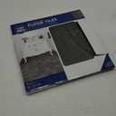 FloorPops FP3328 Raven Peel & Stick Peel and stick floor tiles, Black, 12 inch x 12 inch