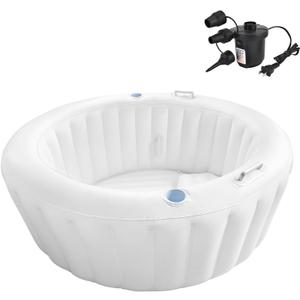 Birth Pool in Creamy Marshmallow, Premium Birth Tub, Birthing Pool for Home Birth, Home Birth Tub, Multi-Functional Pool for Relaxation and Kids Swimming, Birthing Tub Quick Inflation and Convenient (Mushmellow)