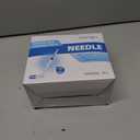 100 Pack Disposable 3ml/cc Lab Syringes with 23Ga 1 Inch Needle Luer Lock, Individually Sealed Packed