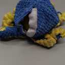 Interactive Dog Toys Octopus,Durable Automatic Jumping Dog Toy to Keep Them Busy,Squeaky Moving Tug of War Doggie Toy,USB Rechargeable,Not for Aggressive Chewers (Blue)