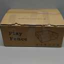 50 x 50 inch Baby Playpen with Mat Small Playpen for Babies and Toddlers Baby Fence Playards (Dark Gray + Mat)