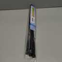 4pack Tension Curtain Rod 16.5 to 28 InchBlack Spring Tension Rods Curtain Rods Adjustable Spring Rod Extendable Tension Rod for Kitchen