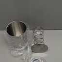 Meat Press Mold for Deli Meats, Stainless Steel Ham Press Mold with Thermometer & Silicone Kitchen Mittens for Making Homemade Healthy Deli Poultry Patty, Funny Kitchen Gift for Women and Men (Gray)