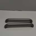 Shower Grab Bar, 2 Pack 16 Inch Gray Bathroom Grab Bar, 1.25" Diameter 304 Stainless Steel Anti-Slip Grab Bars for Bathtubs and Showers, Handicap Shower Grab Bar for Seniors Elderly