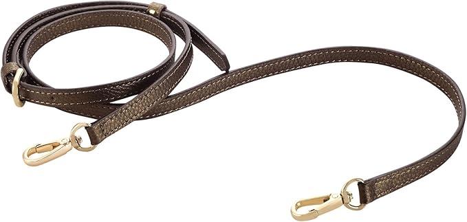 LIVE UP Full Grain Purse Strap Genuine Leather Replacement for Cross Body Bag Handbags