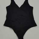 SAUNGKUAI Women’s Bodysuit Sexy Plunge Deep V Neck Backless Sleeveless Tank Thong Body Suits Outfits for Going Out L