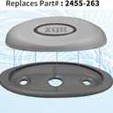 4 Pack 2472-824 Spa Oval Pillow Insertt and Back Mount -Enhanced Support, Ultimate Spa RelaxationFit for 20042017 Nearly All Jacuzzi J-300 Series hot tubs2455-263