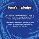 Pura XL Flushable Adult Wipes Unscented Extra Large Wet Wipes with Aloe Vera & 99% Water, Sensitive Skin, 4 Pack of 40 (160 Wipes), Personal Hygiene Toilet