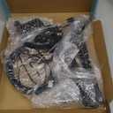 10X 30X Large Magnifying Glass with Light and Clamp,Clip on Lighted Magnifier,72 LED Stepless Dimmable Desk Magnifying Lamp Hands Free for Crafts Hobby Reading Painting Sewing Close Work