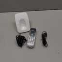 VTech Cordless Phone with DECT 6.0, FullDuplex Speakerphone, Lighted Display, Backlit Keypad, Caller ID/Call Waiting, Volume Control, Hearing Aid Compatible, Wall Mount | VG131 (White)