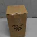 UGASA Corduroy Striped Soft Soild Decorative Square Throw Pillow Covers Set Cushion Cases Pillowcases for Sofa Bedroom, 1 Pc, 26x26 Inch, Baby Pink